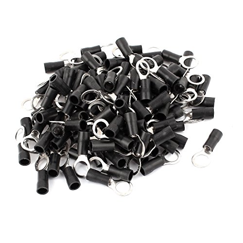 3M Ring Terminal Vinyl Insulated #8 Blue 16-14 Gauge - 75PK