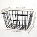 predolo Bike Basket Fits Most Bikes and E Bike Organizer Cargo Rack Basket Large Capacity for Travel Outdoor 18.90inchx9.84inch