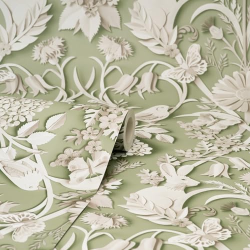 Fine Decor FAE Plum Woodland Wallpaper, FD42949 by Fine Decor - Image 2