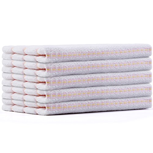 Kpblis Luxury Face Towels, Hotel & Spa Hand Towel Set - 4 Pack, Machine Washable Sport And Workout Multipurpose Bathroom Towels, 100% Cotton Maximum Softness And High Absorbency #TOP12
