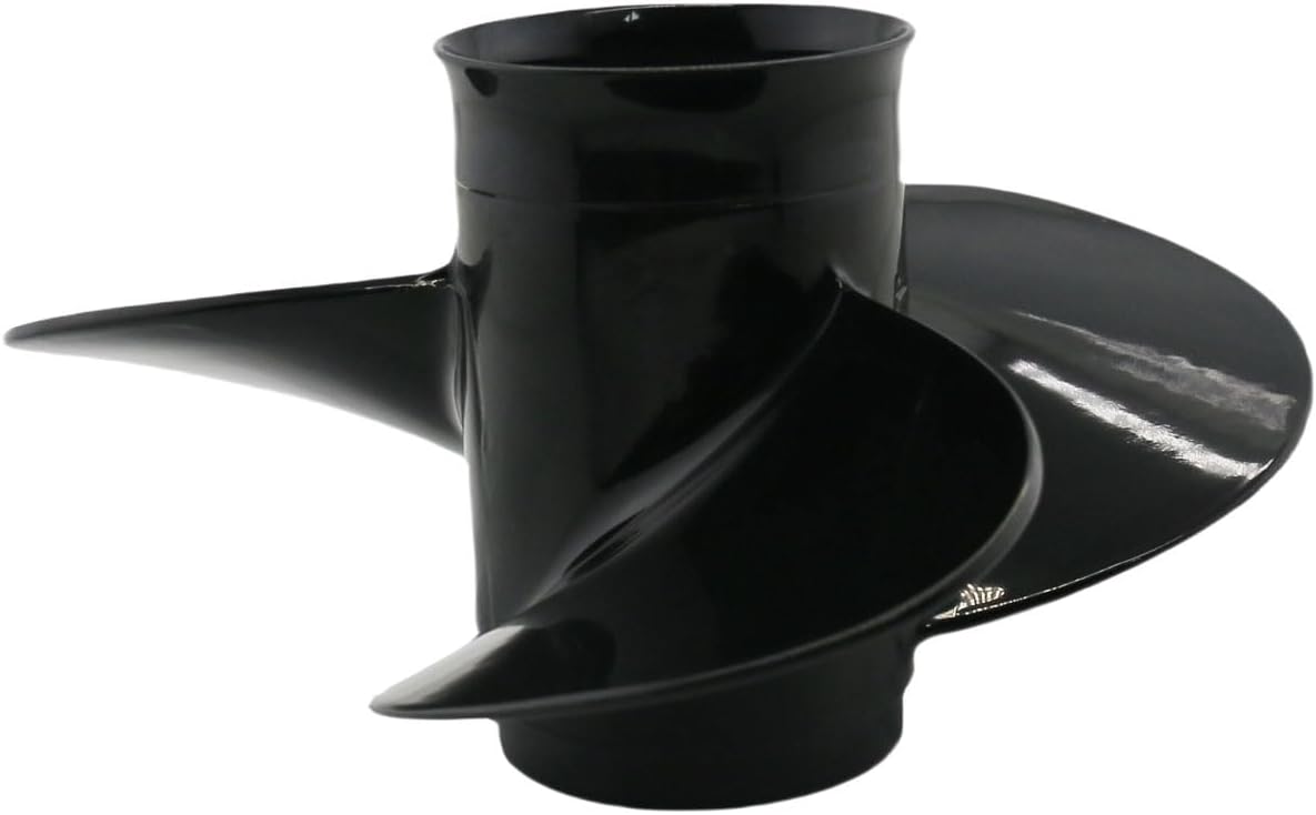 Boat Propeller 14 Spline for Tohatsu Nissan Mercury 9.9 12 15 18 20 HP Engines, 9.25x10 9.25x9 9.25x8 9.25x7 9.25x11 9.25x11.5 9.25x12 9.25x13 Pitch Aluminum Boat Outboard Motor Props, 3 Blades, RH