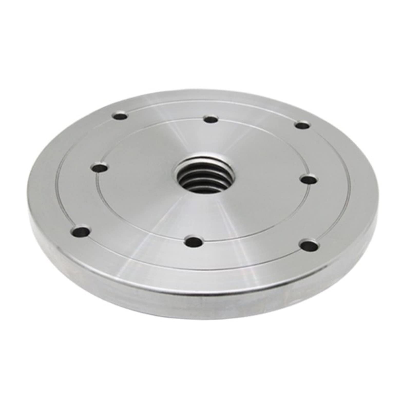 Plato frontal for torno de madera, plato acero for 6 pulgadas con rosca M18 x 2,5
