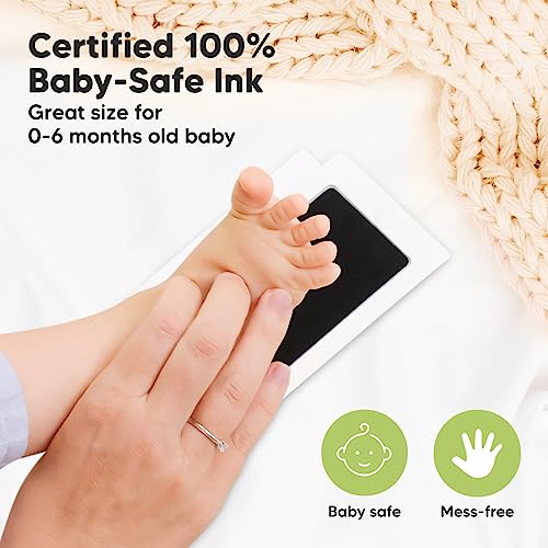 Keababies 4-Pack Inkless Hand And Footprint Kit thumb #3