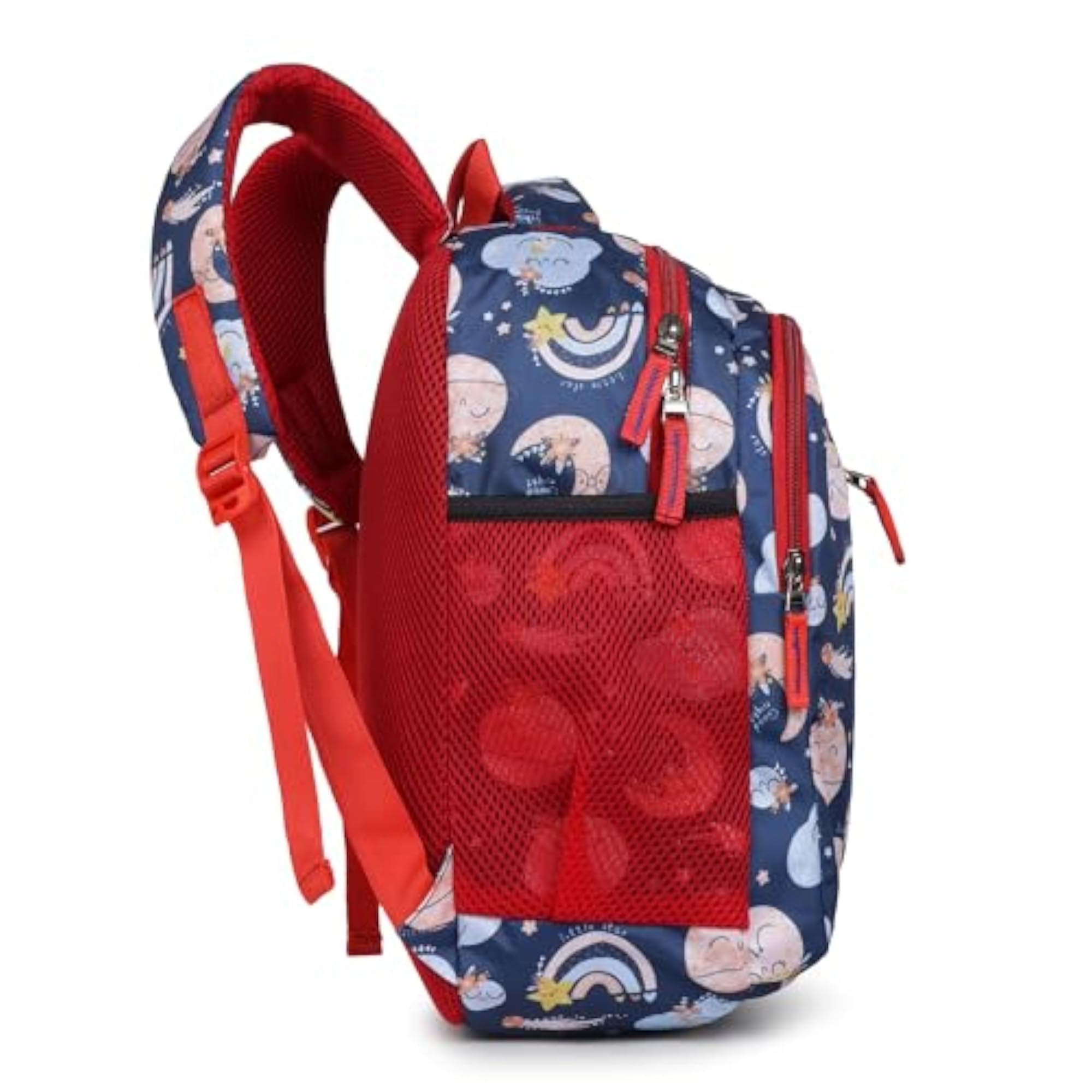 Cartoon Character Printed Backpack for Kids, 14 Inch