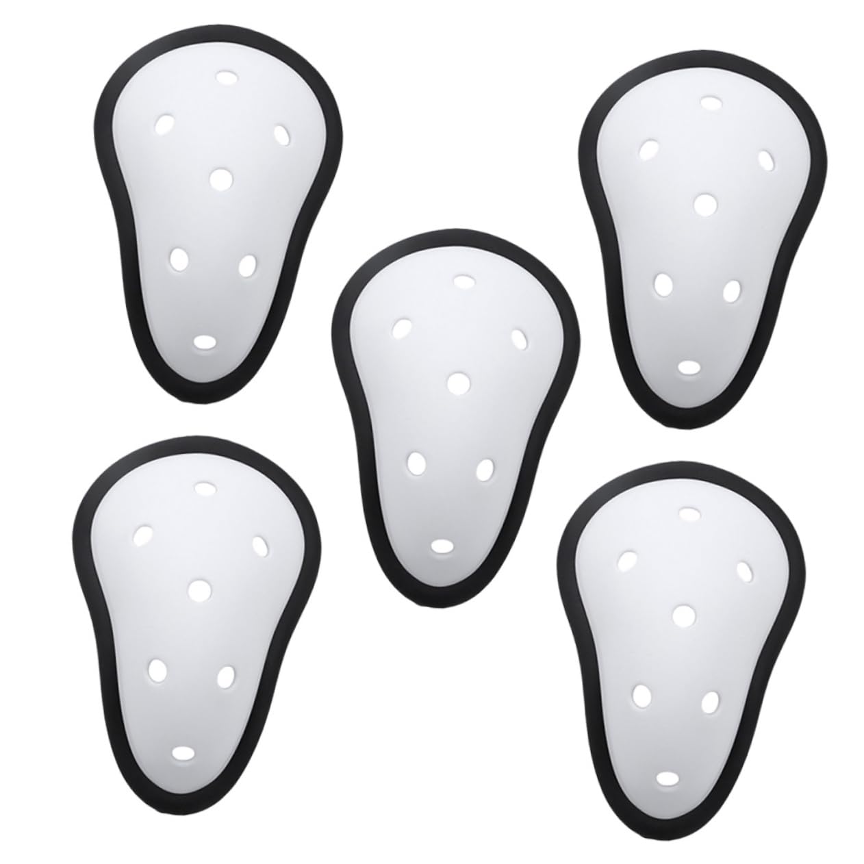 Gogogmee Breathable Mens Cup Sports Groin Cup 5pcs Men's Crotch Protector for Sports Fitness Swimming Workout