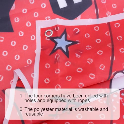 Spider Web Super City Backdrop, 6x4ft Pre-Punched Reusable Polyester Spider Web Birthday Banner Backdrop Washable Ideal Birthday Decorations Photography Props and Party Favors by SAVITA - Image 3