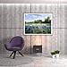 ABEUTY DIY Paint by Numbers for Adults Beginner, Purple Flower Rural Cabin Landscape 16x20 inches Number Painting Home Decoration Crafts (No Frame)