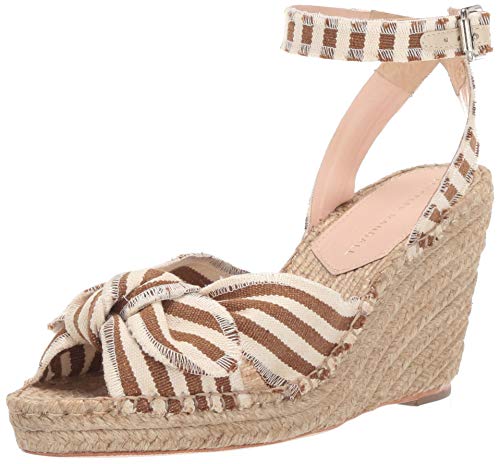 daffodil espadrille wedge sandal