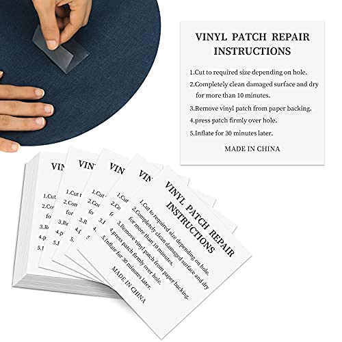 Kit Riparazione Piscine 20 Toppe TPU Trasparenti - Autoadesive E Impermeabili - Foto 3