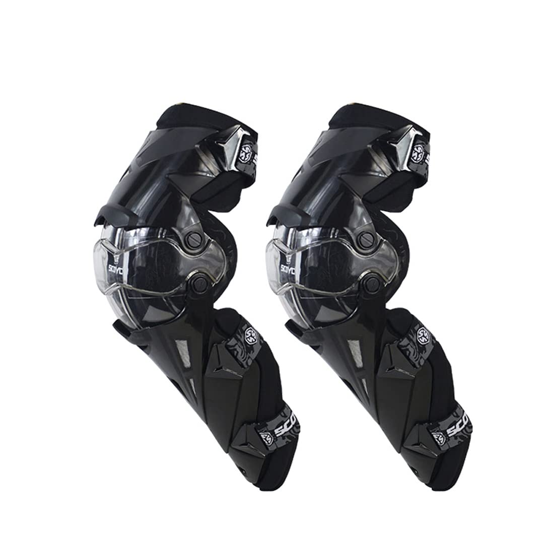 Rodilleras Racing Riding Moto Equipo protección Hombres Motocross Protector Rodilla Rodilleras Seguridad K12 Yellow Knee