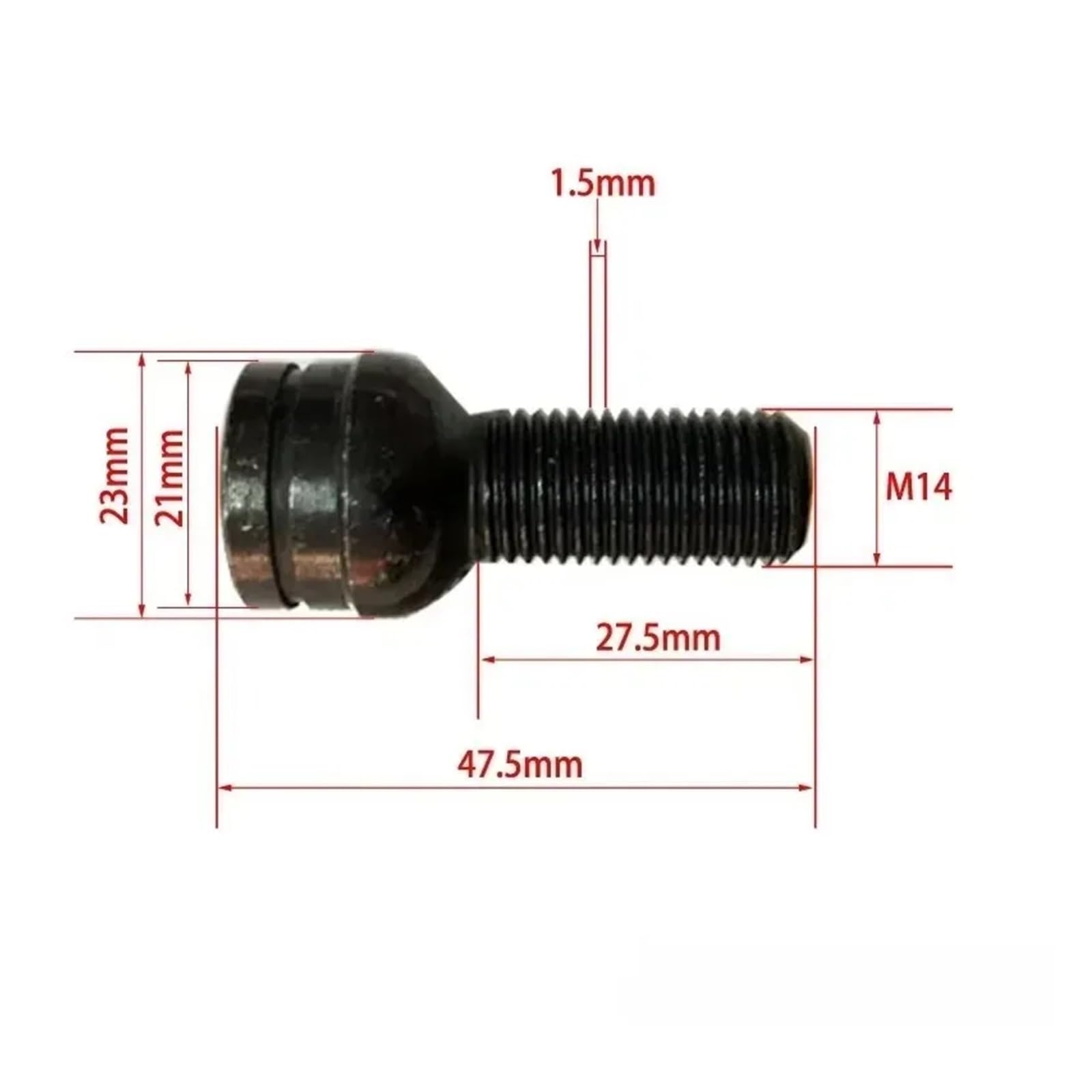Radmutter Anti-Diebstahl-Radschraube Bolzensicherung Radmutter 14 Mm X 1,5 For Autozubehör Satz