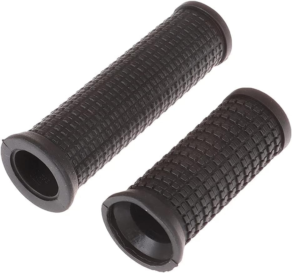 HDouii 2Pcs Black Bike Bicycle Long/Short Handlebar Grips for Twising Shifter, Shockproof Anti Slip Parts, Cycling Parts and Components Anti Slip Soft Rubber Bike Grips (Long Short)