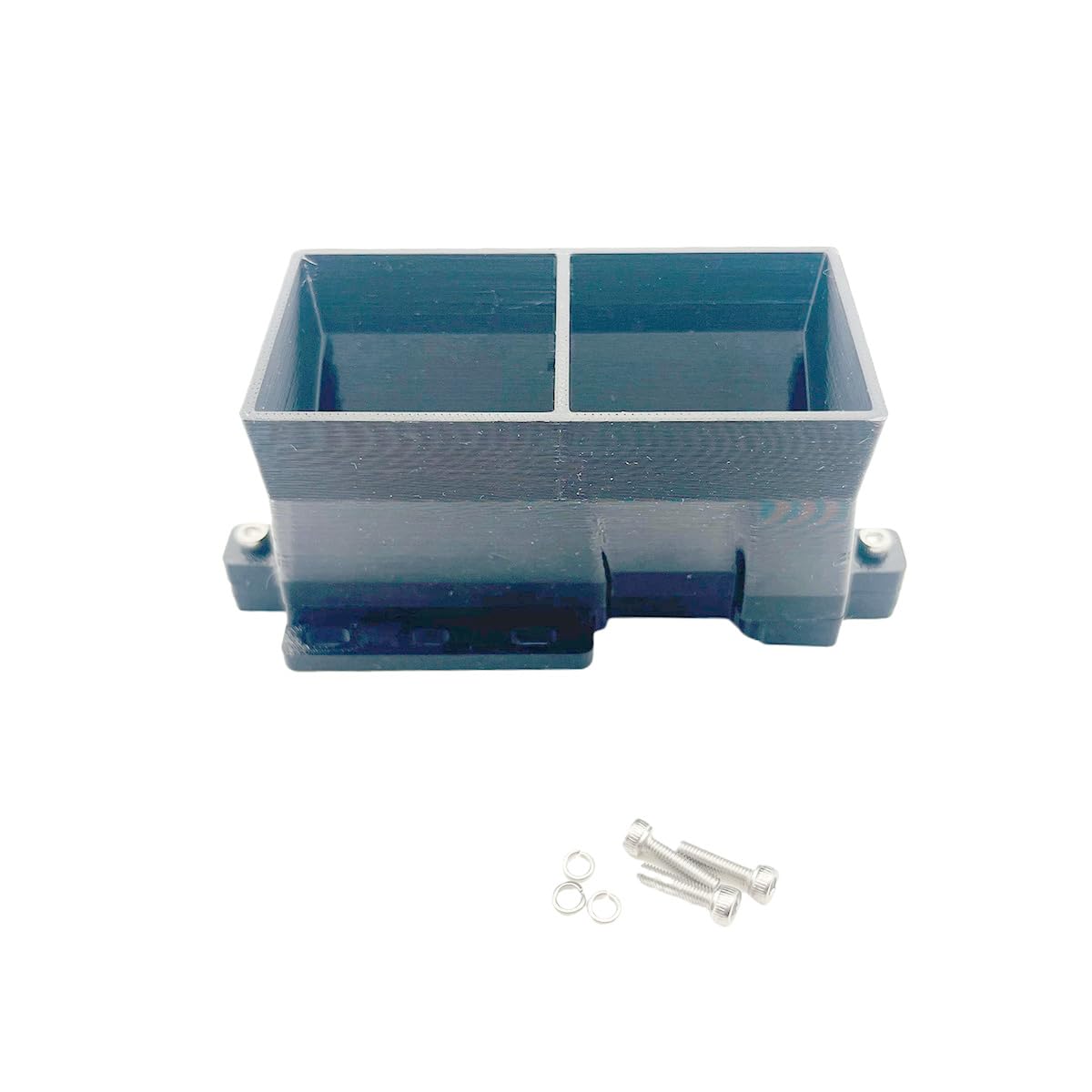 Two N-vidia T-esla 40mm Fan 3D Printed Plastic Kit for M40, K80, P40, P100, V100s GPU Models