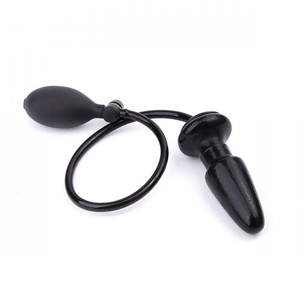 dildo im mund Inflatable Latex Anal Plug, Inflatable Butt Plug, BDSM Fetish Anal  Stretcher Extreme, Anal Pump