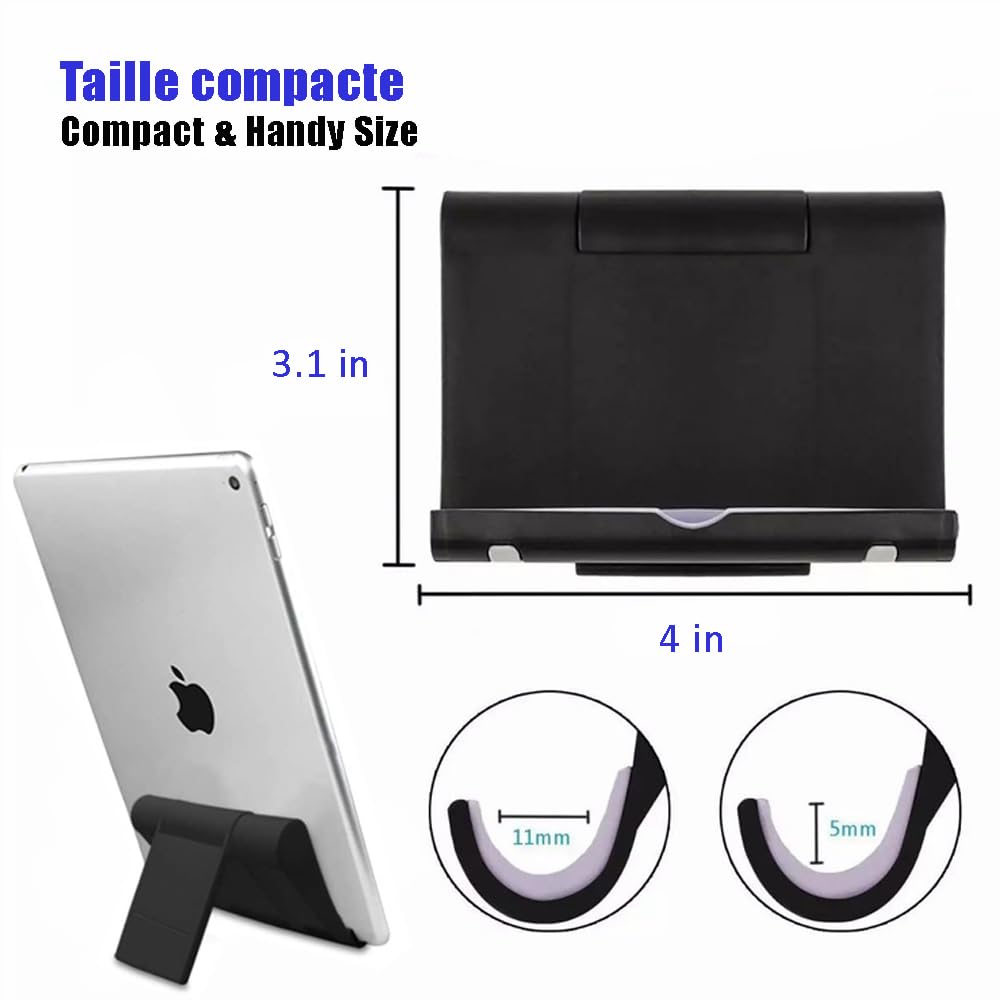 DFV mobile - Support de Bureau Pliant Lutrin Multi-Angle Réglable