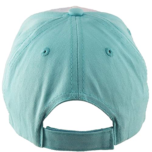 Image of Disney Girls' Frozen Baseball Cap - Princess Elsa and Anna Curved Brim Strap Back Hat (2T-7)
