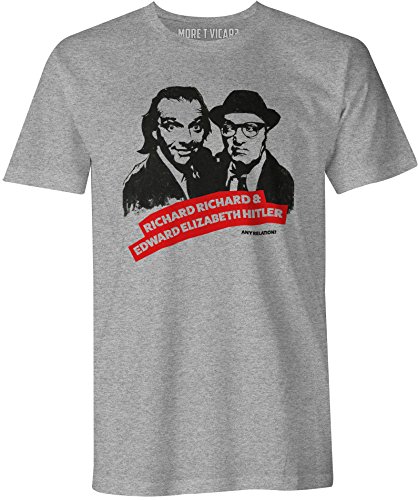 T-shirt homme gris à manches courtes taille Small arborant un slogan original