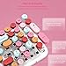 Wireless Bluetooth Keyboard,3 Devices Switchable, Typewriter Style,100-Key,Retro Round Keycaps,Universal Compatible with Bluetooth-Enabled Android/Windows/iOS/Chrome/iPhone/iPad/Laptop(pink)