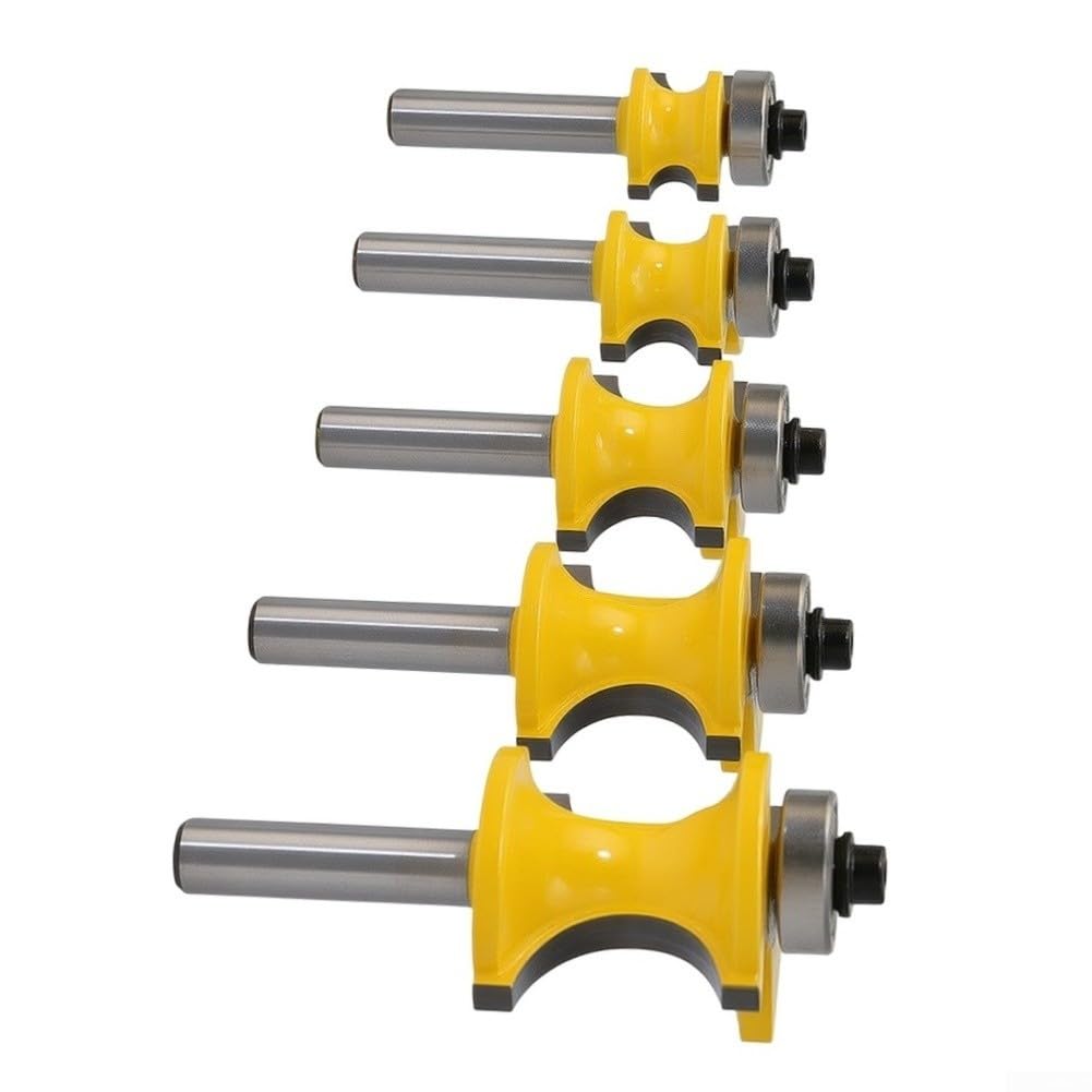 Fresas Rotativas Carburo 8mm Juego 5pcs para madera Fresas Rotativas