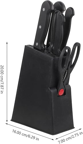 Miniatura 2 de UPKOCH Juego de cuchillos de cocina de acero inoxidable, tijeras no plásticas, suministros de cocina esenciales para uso en el hogar, restaurante