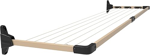 Miniatura 2 de Daytek Tendedero plegable Mk2 - Delgado, espacio de secado de 42.7 pies