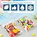 3''X 4'' (Pack of 100) 2 Mil Thick Clear Reclosable Small Zip Plastic Poly Bags With Resealable Lock Seal Zipper for Photo, Jewelry, Bakery, Treats, Travel, Storage, Packaging & Shipping