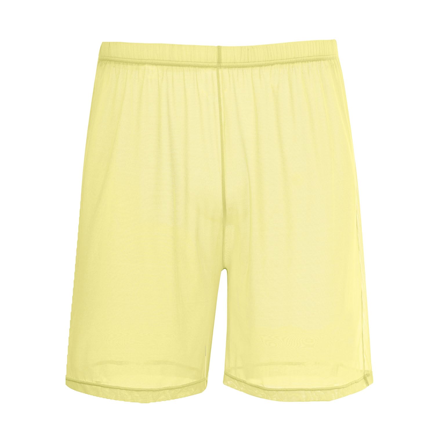 ZAIGGUT Mens Mesh See Through Underwear Transparent Breathable Boxer Short Sexy Sheer Loose Lounge Shorts