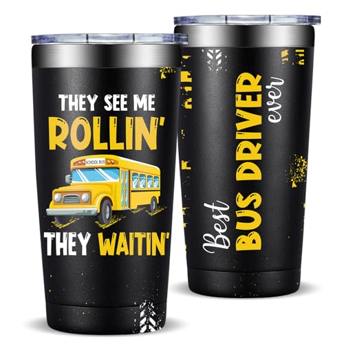 Fufandi Bus Driver Gifts - Bus Driver Christmas Appreciation Gifts for Men Women - School Bus...