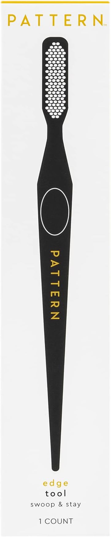 PATTERN Beauty by Tracee Ellis Ross Edge Tool - 3-in-1 Brush for Baby Hairs. Comb for parting or sectioning hair.