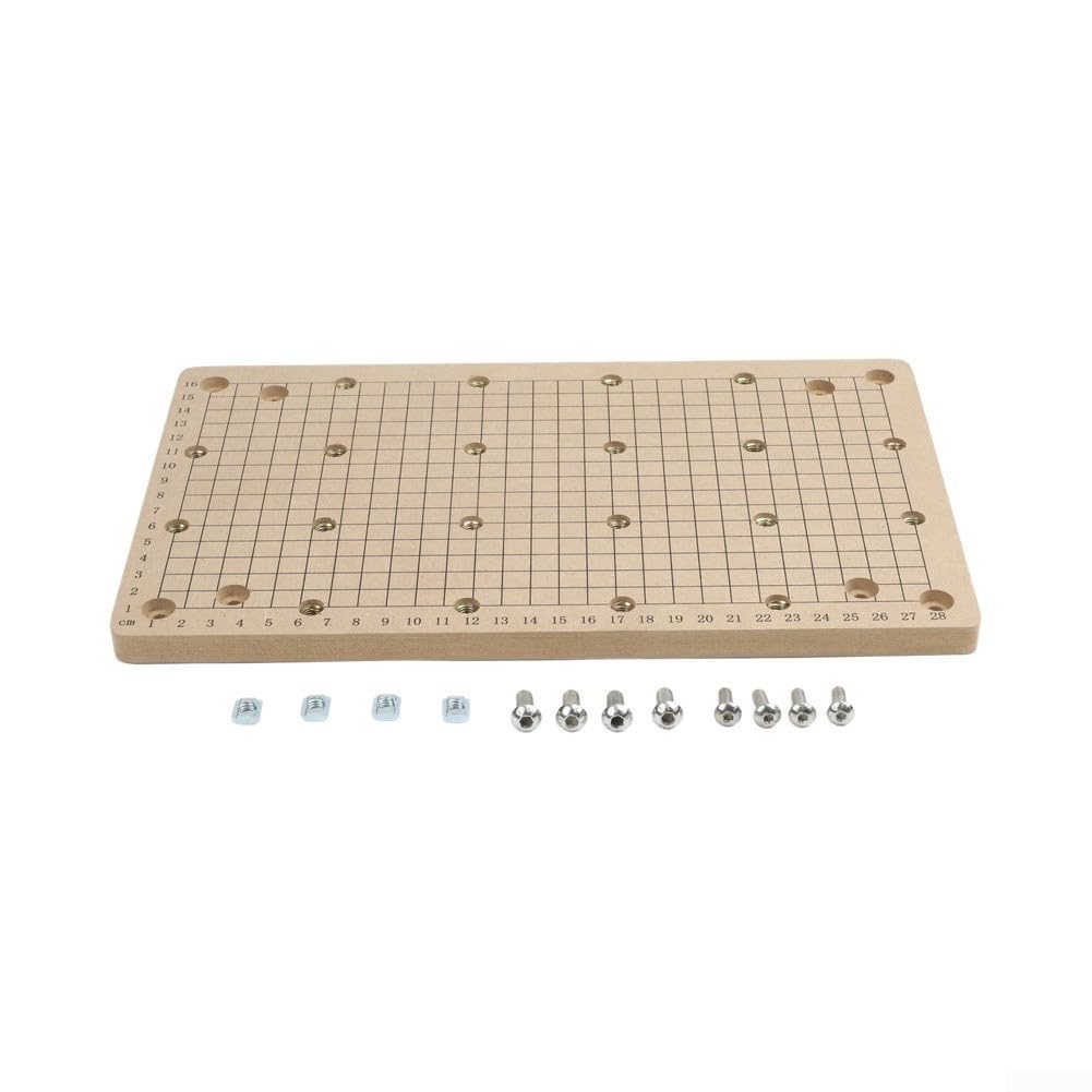 Plaque de victime en MDF pour CNC 3018 pour trous m6 Plaque de victime en