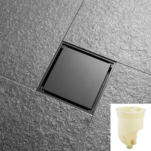 Drain de sol de luxe en acier inoxydable 304 et cuivre gris - 2