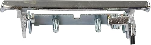 Miniatura 551 de TRQ Manija de puerta exterior delantera izquierda plateada para el lado del conductor compatible con Nissan 370Z 2009-2017