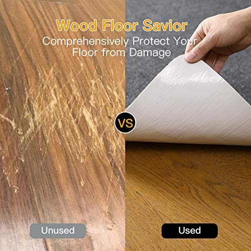 Office Chair Mat, 55"X35" Desk Chair Mat For Home Office Hardwood Floor, Upgraded Version - Computer Gaming Rolling Chair Mat, Multi-Purpose Low-Pile Floor Protector(Dark Gray) #TOP1