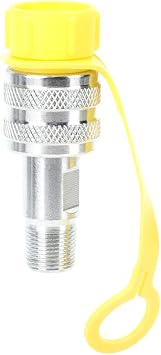 Coupler Quick Connect Couplers Zg 3/8 Thread Zg3/8,Hydraulic Coupling Set Zg3/8 Mechanical Oil Pipe Plated Steel Coupler