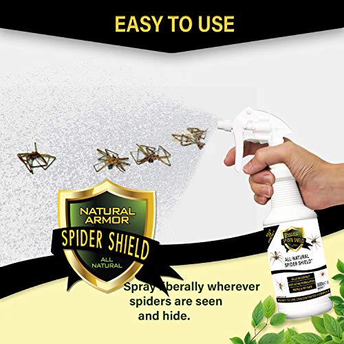 Spider Killer & Repellent Spray - Powerful Peppermint Formulation Kills & Repels All Types Of Spiders And Works Better Than Ultrasonic Gimmicks – 128 Fl Oz Gallon Ready To Use #TOP3