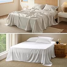 Bedsure Get A Free Cooling Sheet Set When You Purchase Linen Sheets