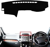Vista 1 de Funda para salpicadero Land Cruiser Prado J120 2003-2009 RHD, cubierta antiarañazos, cubierta de salpicadero interior, piezas de automóvil