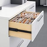 【Largement utilisé】-- Nos glissières sont idéales pour presque tous les types de tiroirs, dans les placards de cuisine, les armoires, les casiers, les tiroirs, les bureaux, les tables de chevet, etc. Veuillez vérifier la taille avant de commander.