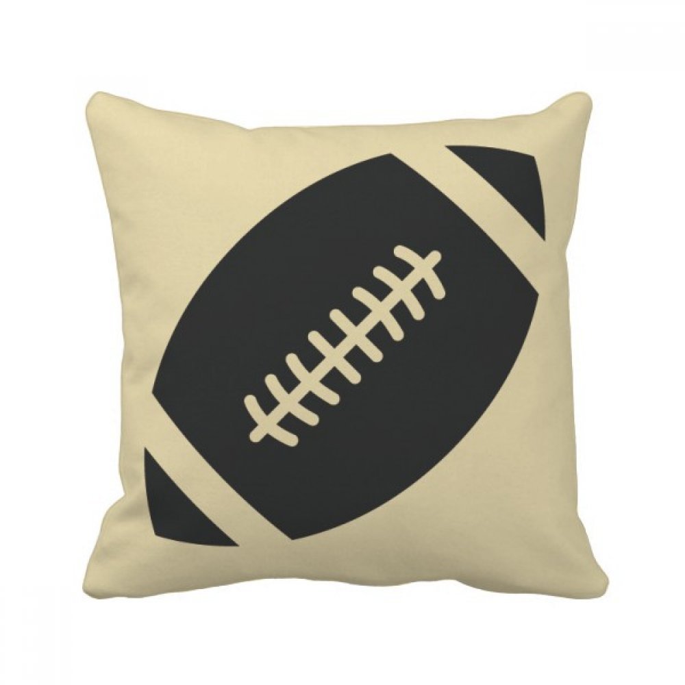 Coussin de bowling 40x40 cm oreiller décoratif canapé et housse avec insert motif sport