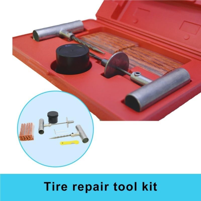 Suitable for Emergency Tubeless Tyre Puncture Tire Repair Tool Kit 30 Strings & Box Auto Accessories Parts For Car Van Motorcycle