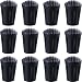 Hicarer 12 Pack Rubber Trekking Poles Tips Protectors Hiking Pole Replacement Flexible Walk Tip for Hiking Trekking Walking Poles with Flannelette Bag