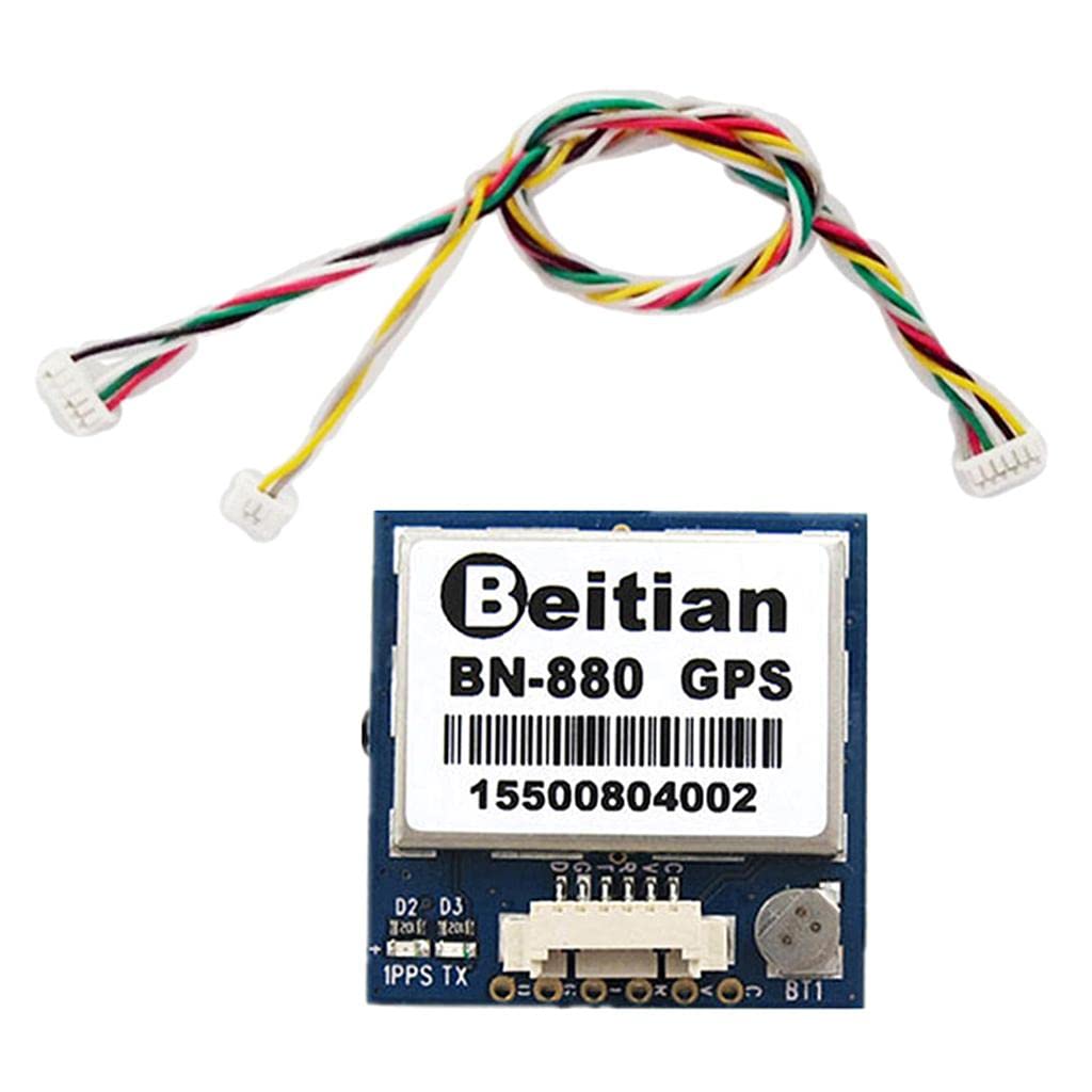 Double module BN-880 GPS avec boussole pour APM PIX4, contrôle de haute précision, meilleur module de suivi GPS pour une précision maximale, convient aux contrôleurs Open Source, pour Dron