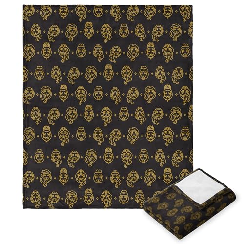 Northwest Disney Princess Silk Touch Throw Blanket, 50" x 60", Princess Icons