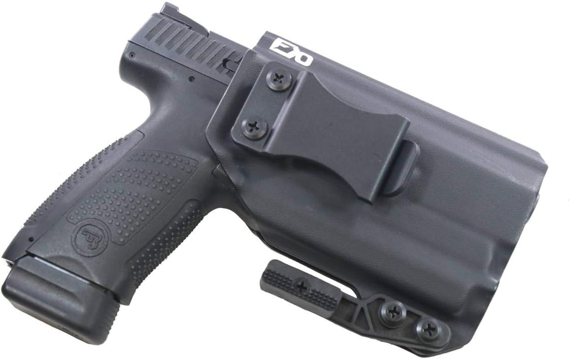 FDO Industries -Formerly Fierce Defender- IWB Kydex Holster CZ P10c w/Olight PL Mini 2 -The Paladin Series -Made in USA-