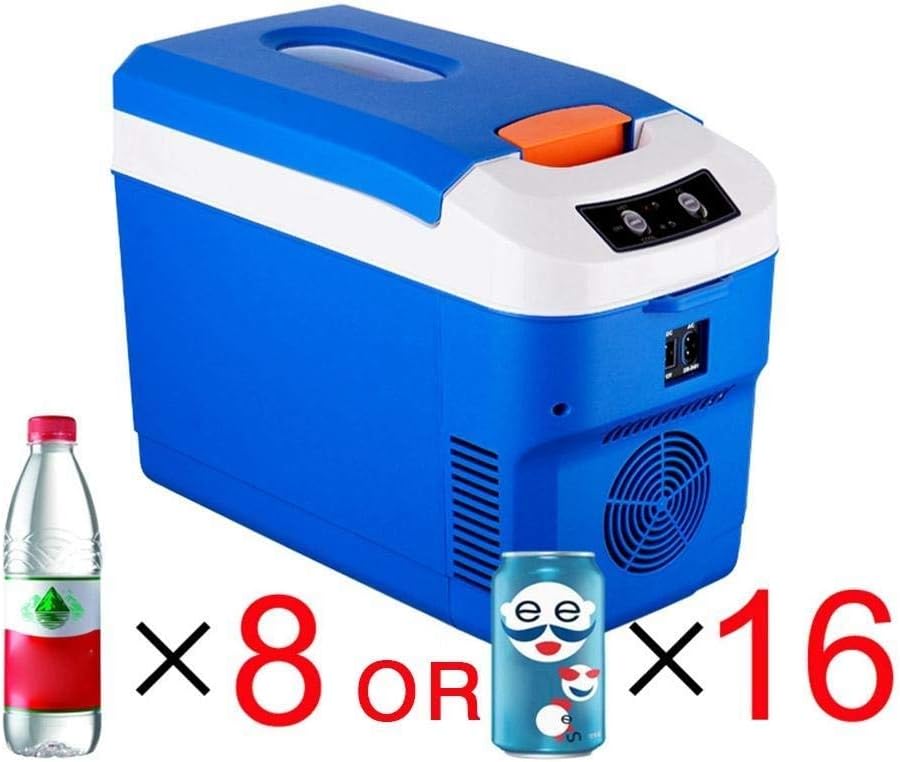 Mini Fridge 10 Quart 12V 10Liter/16 Can Portable Electric Cooler/Warmer for Car/Truck/SUV/RV/Trailer DC Powered (Color : Black)