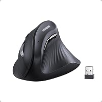 UGREEN Bluetooth Mouse Verticale Ergonomico 2.4G Senza Fili BT5.0 4000 DPI 5 Pulsanti