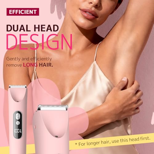 Bikini Trimmer for Women,Smooth Electric Razor for Sensitive Skin - image 3