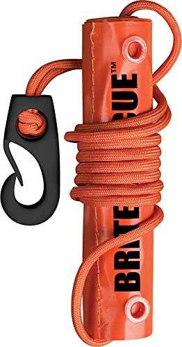 Brite Strike Ultra Compact Lighted Signaling System, Visible up to 2 Miles Horizontal and 3 Miles from Air, Waterproof to 200 Feet, Orange