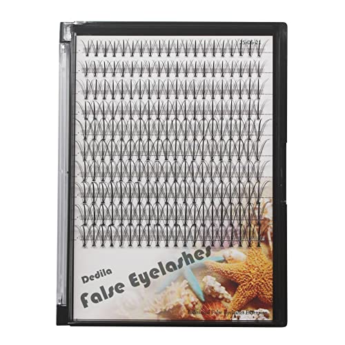 Dedila Large Tray Grafted Individual False Eyelashes Thickness 0.07Mm D Curl Makeup Soft Lightweight Cluster Lashes Easy To Apply Diy Eye Lashes Mixed 10-12-14-16Mm/14-16-18Mm To Choose (Mixed 14-16-18Mm) #TOP28