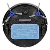 ZJchao Roboter -Vakuum und MOP, 2500pa Supersaug Roboter Vakuum App Fernbedienung und MOP Combo Smart Sweeper Haushalt (EU-Stecker)
